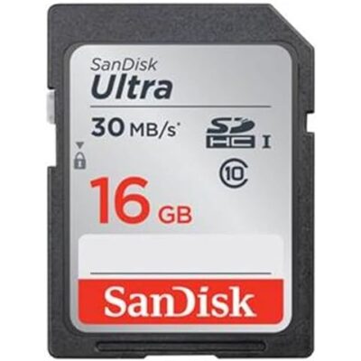 SanDisk Ultra 16GB Class 10 SDHC Memory Card Up to 80MB/S- SDSDUNC-016G - Image 2