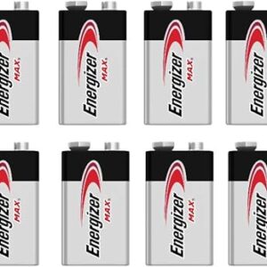 Energizer E522 Max 9V Alkaline battery - 8 Count
