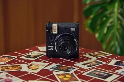 Fujifilm Mini 99 Instax Film Camera (Black) + Instax Mini Film Twin Pack (20 Sheets) + Camera Case + Mini Photo Album (60 Pockets) + BluebirdSales Photo Accessories Bundle - Image 2