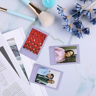 Fujifilm Mini Instant Film - Soft Lavender Instant Film + 40 Sheets Bundle + BluebirdSales Microfiber Cleaning Cloth Instant Mini Camera Perfect for Instant Photography - Image 4