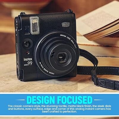 Fujifilm Mini 99 Instax Film Camera (Black) + Instax Mini Film Twin Pack (20 Sheets) + Camera Case + Mini Photo Album (60 Pockets) + BluebirdSales Photo Accessories Bundle - Image 5