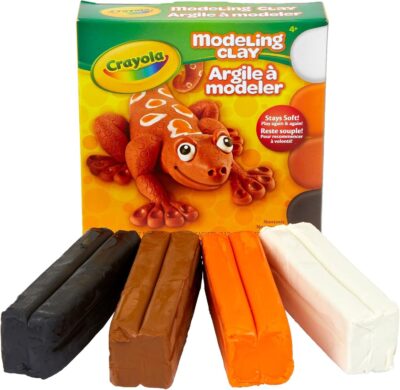 Crayola Modeling Clay, Non Drying, Assorted Colors, 1lb - Image 4