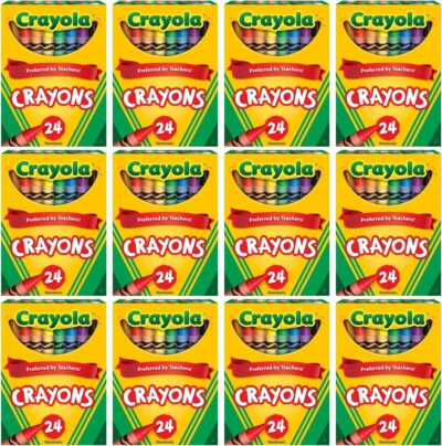 Crayola Crayons Bulk, 12 Packs of 24 Count Crayons, School Supplies, Assorted Colors - Image 2