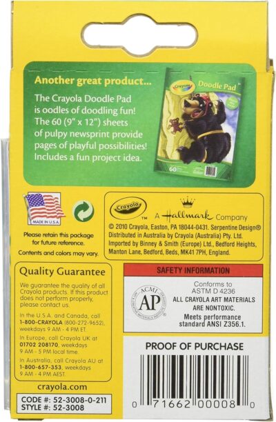 Crayola Crayons, 8 Count (Case of 48) - Image 2