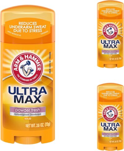 Arm & Hammer Deodorant 2.6oz Solid Ultra Powder Fresh (Oval) (3 Pack) - Image 4