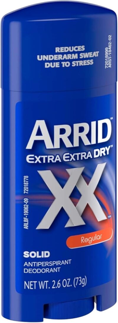 Arrid XX Regular Scent Extra Extra Dry Solid Anti-Perspirant Deodorant 2.6 oz (Pack of 6) - Image 4