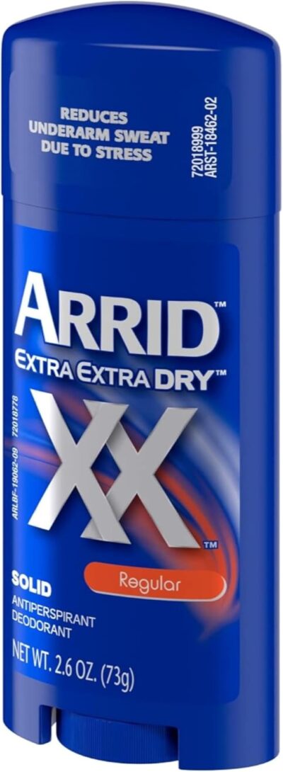 Arrid XX Regular Scent Extra Extra Dry Solid Anti-Perspirant Deodorant 2.6 oz (Pack of 6) - Image 5