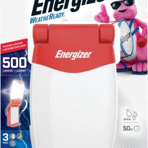 Energizer Folding LED Camping Lantern, IPX4 Water Resistant Lanterns for Camping, Fishing, Outdoors, Power Outage, Compact and Portable Tent Lights